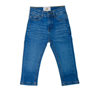 Classic Blue Denim Jeans for Kids – Comfortable & Stylish Everyday Wear