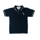 Boys' Black Polo Shirt – Summer Cotton Tee Shirt