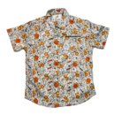Cartoon Safari Animal Print– Boys' Cotton Short Sleeve Shirt